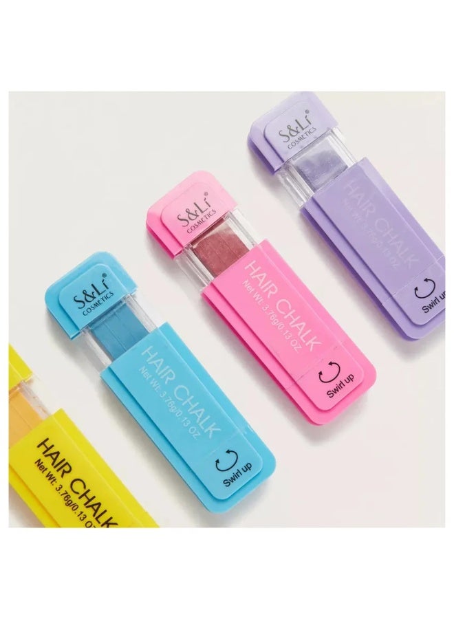 Stem Swirl Up 5 Hair Chalk Color Set – 5+ Ages – Paraben Free – For Girls - Image 3