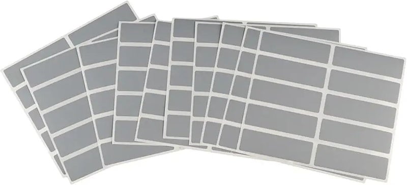1000pcs Rectangular Scraping Stickers Scratch Cards Creative Adhesive Off Funny - Image 3
