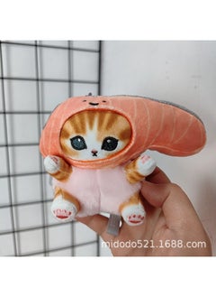 Shark Cat Collaboration - Salmon, approximately 10cm