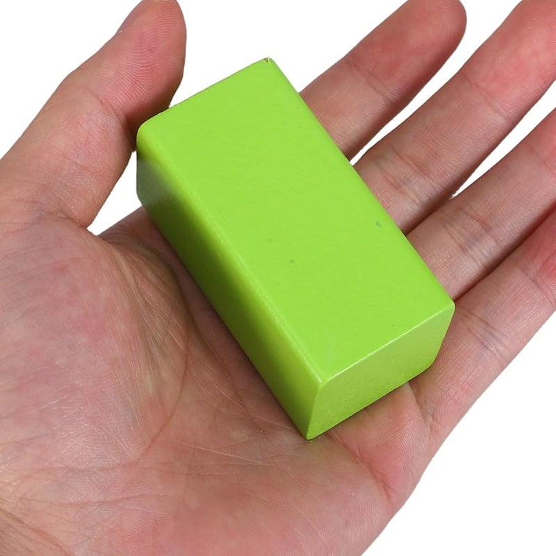 45 قطعة من المجسمات الهندسية الخشبية، مكعبات ألعاب تعليمية للأطفال، لمعرفة الأشكال والألوان - Image 5