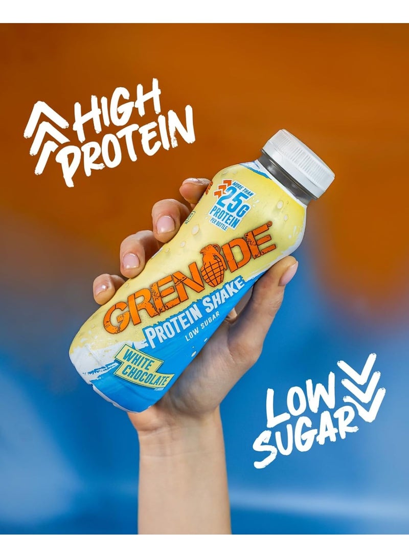 Grenade Protein Shake White Chocolate 8×330ml - Image 5