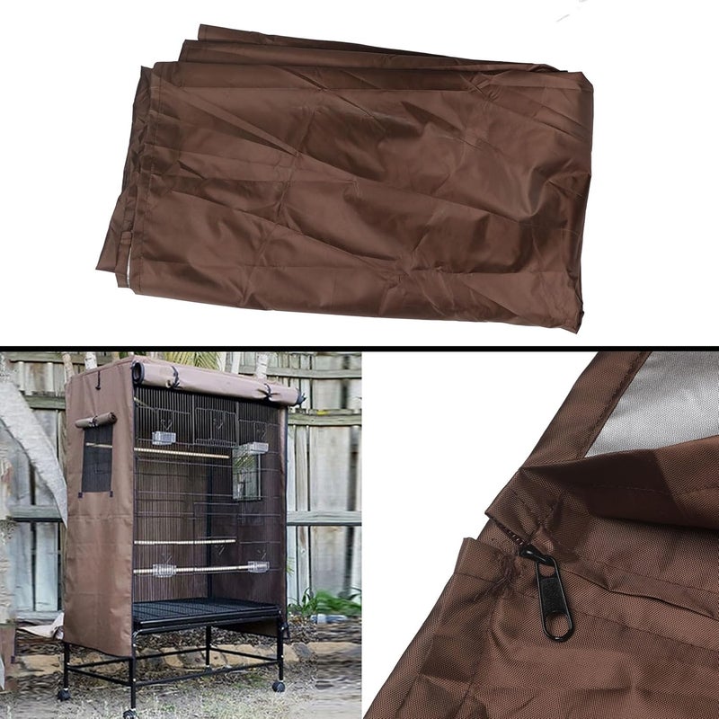 HEEPDD Bird Cage Cover, Chair Covers Outdoor Furniture Cover, Washable Breathable Tear Proof, with 190T Polyester Taffeta Material, for Parakeet Small Animal Bird Cage , - Image 2
