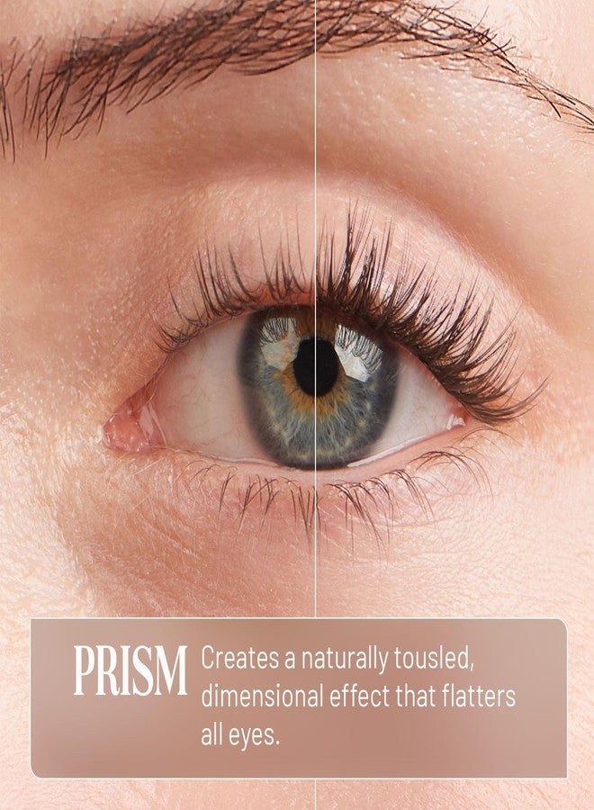 Lilac St. Lilac St - Prism Glamorous Faux Eyelash Clusters (14mm) - Dynamic, Fluttery Volume - DIY Lash Extension Wisps - Lightweight, Lifelike - Lasts 10 Days - Women Founded, Cruelty Free, Vegan - 10 Lashes - Image 2