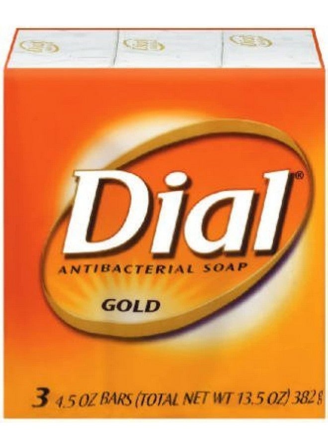 Dial 12402 4 Oz. Gold Dial Antibacterial Soap Bars 3 Pack - Image 1