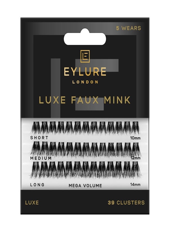 Eylure Luxe Faux Mink Mega Volume Eyelash Clusters - Image 1