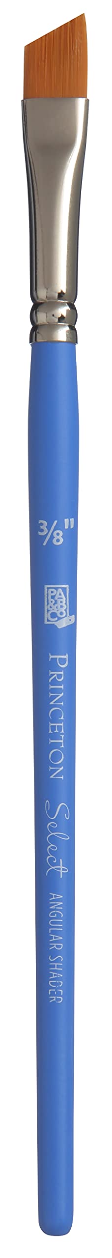 Princeton Select Artiste Angle Shader Brush Synthetic Short Handle Size 38 inch 1 Count