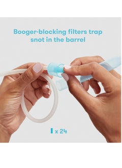 Viedouce Baby Nasal Aspirator SnotSucker for Baby with 24 Extra Hygiene Filters  - Image 3