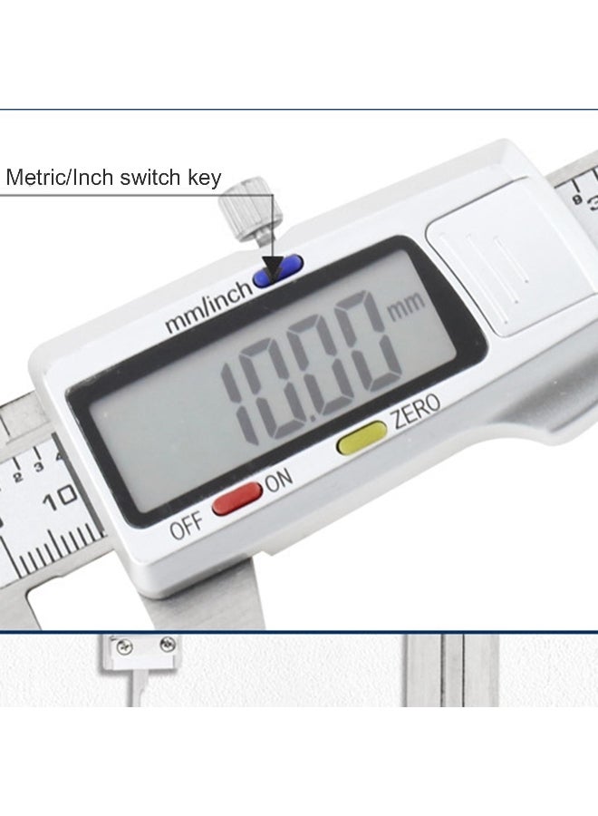 مسطرة رقمية إلكترونية من نوع فرنييه بدقة 0-150 مم أداة قياس فرنييه - Image 2