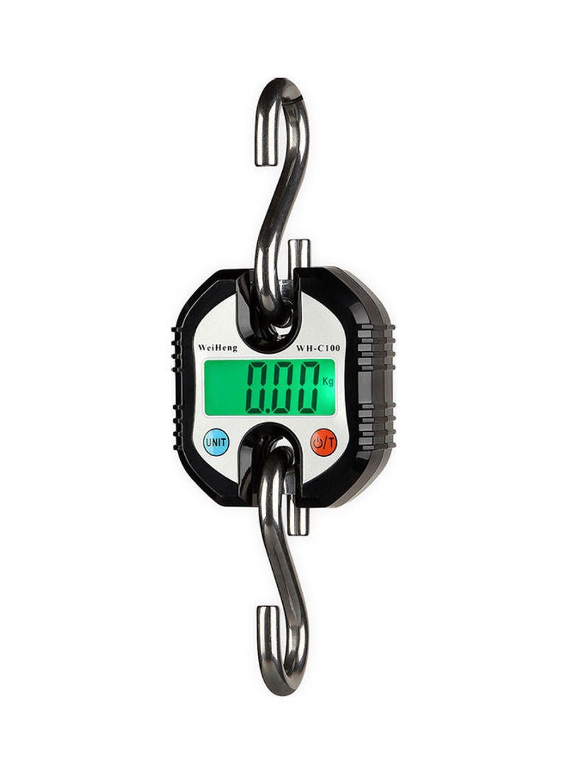 Y&D Electronic Digital Hook Hanging Scale Black 18cm  - Image 1