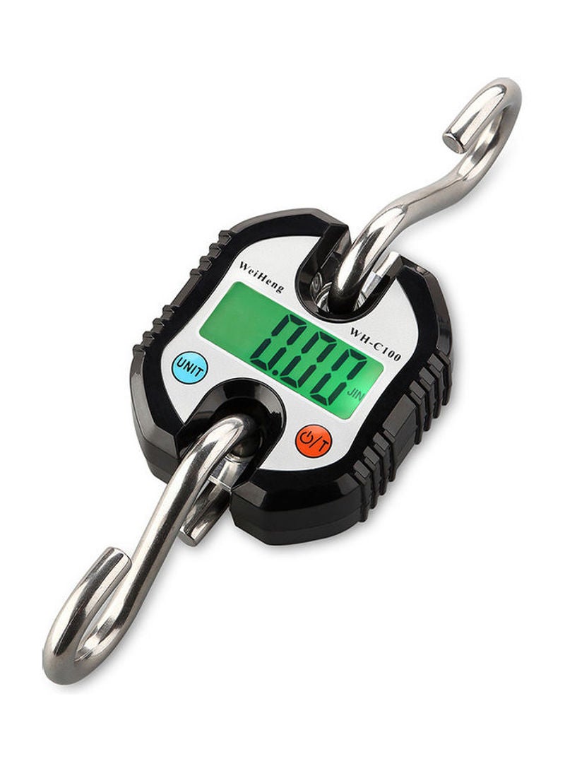 Y&D Electronic Digital Hook Hanging Scale Black 18cm  - Image 3