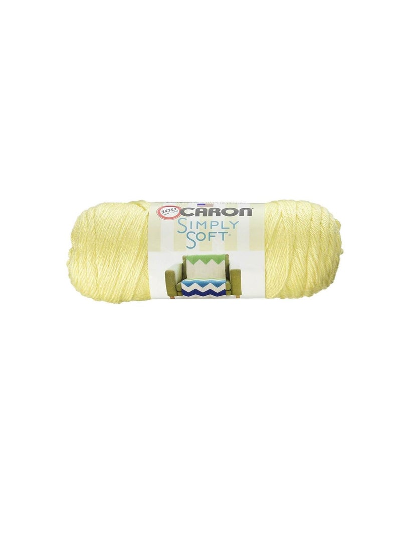 Caron Simply Soft Solids Yarn Baby Sunshine - Image 1