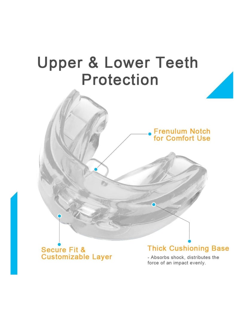 Excefore Anti-snoring Device Mouthpiece, Silicone Anti-snoring Device, Help Sleep at Night, Prevent Snoring and Snoring, Anti-grinding Braces Snoring Device - Image 2