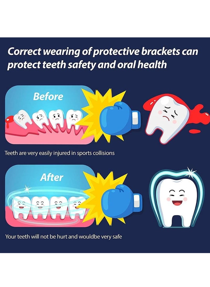 Excefore Anti-snoring Device Mouthpiece, Silicone Anti-snoring Device, Help Sleep at Night, Prevent Snoring and Snoring, Anti-grinding Braces Snoring Device - Image 3