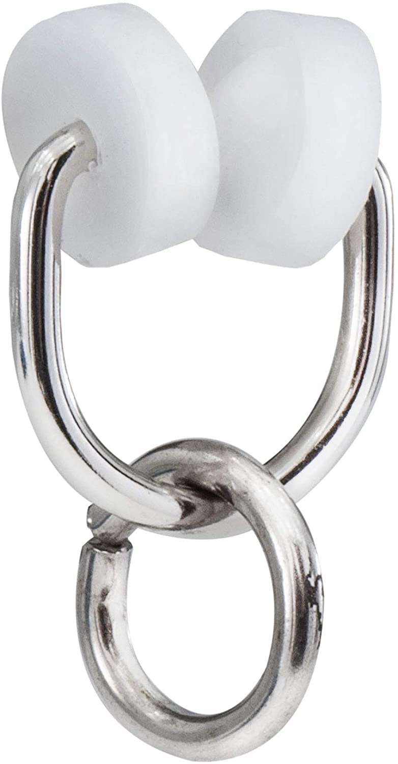 RecPro RV Nylon Wheel Carrier Ring for I Beam Track Curtain Rod (14) - Image 5