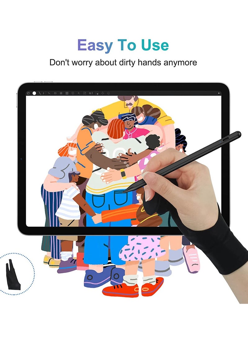 ELTRAZONE Stylus Pens for Touch Screens,2022 Stylus Pen for ipad, iOS and Android with Dual Touch Screen Rechargeable Stylus Pencil for Apple iPad/iPhone/iPad Pro/iPad Mini/Android/Samsung Tablet for Pr - Image 3