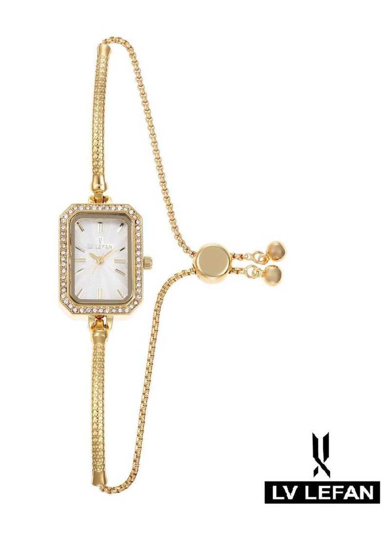 ساعه نسائيه من لف ليفان جديده وجذابه