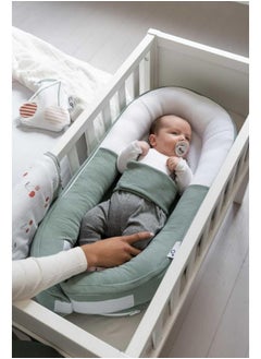 Doomoo Cocoon Tetra Jersey Green Baby Nest Co 13  - Image 3