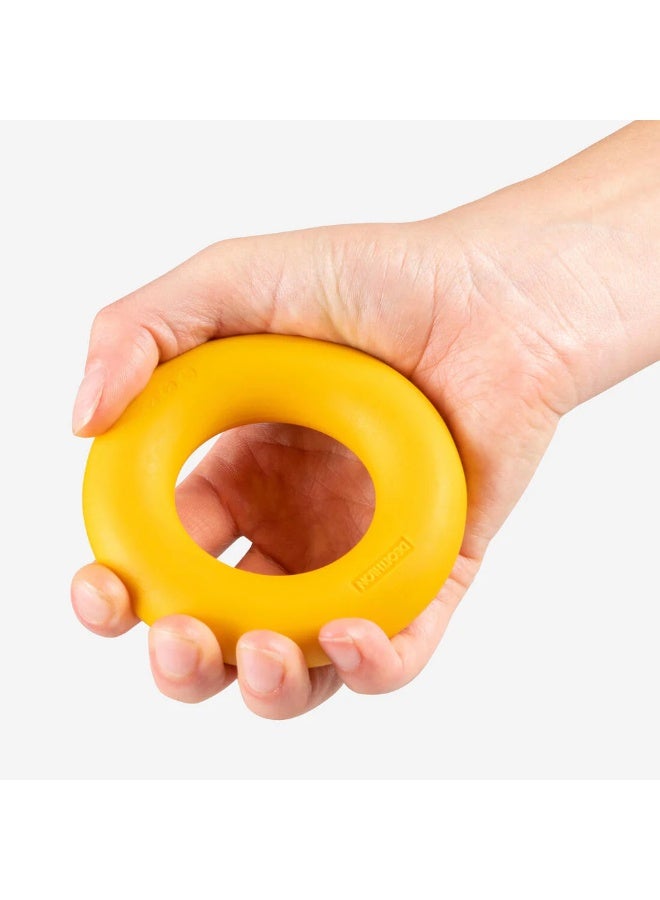 DECATHLON 25 kg medium-resistance weight training handgrip - orange - Image 3