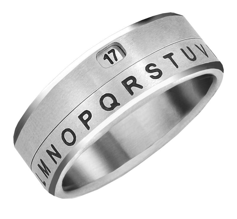 Retroworks Project Mc2 Secret Message Decoder Ring (Size 06) â€¦ - Image 1