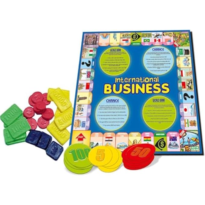 Creative's International Business Board Game  Business Tycoon Game for Kids  Adults Learning  Educational Game  Best Gift for Unisex Kids  Ages 6  Up - Image 3