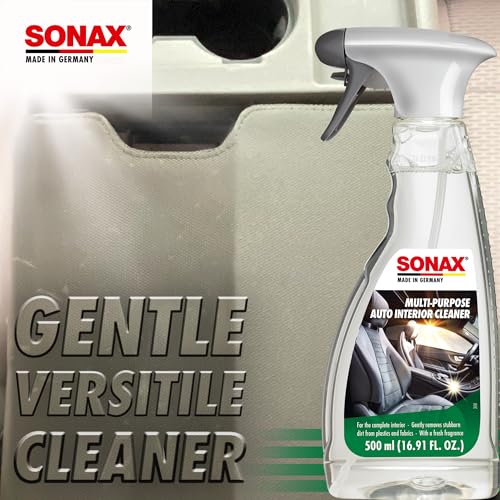 SONAX Multi-Purpose Interior Cleaner 321200 | Powerful Stain Remover & Deodorizer for Fabric, Upholstery, Carpet, Door Panels & Headliners | Eliminates Odors, Freshens Car, RV & Home Interiors | 500ml - Image 5
