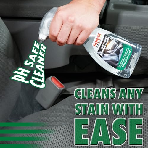 SONAX Multi-Purpose Interior Cleaner 321200 | Powerful Stain Remover & Deodorizer for Fabric, Upholstery, Carpet, Door Panels & Headliners | Eliminates Odors, Freshens Car, RV & Home Interiors | 500ml - Image 2