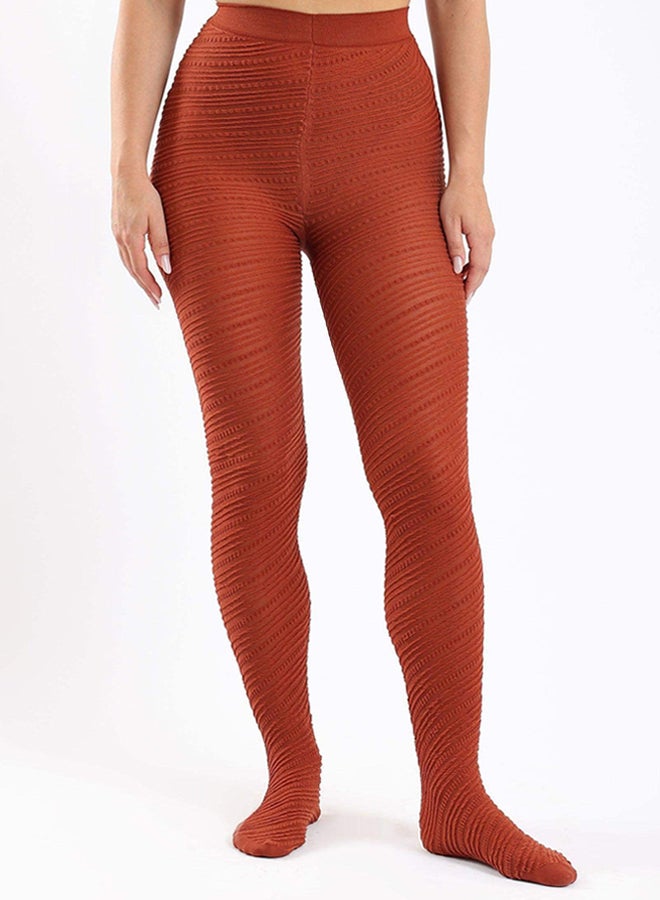 Carina Ribbed Warm Pantyhose - Image 1