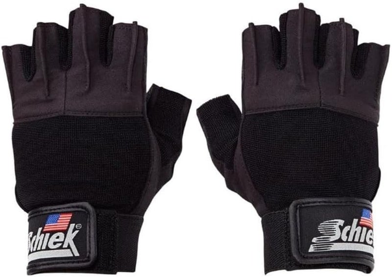 Schiek Sports 530 Platinum Lifting Gloves with Gel Pad - Amara Leather Weightlifting Gloves for Men and Women - Image 1