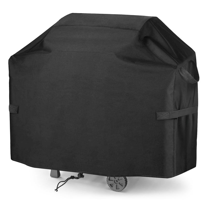 anshuke Grill Protective Cover 420D Oxford Gas Grill Cover Waterproof Tearproof UV Resistant (147x61x122cm) - Image 1