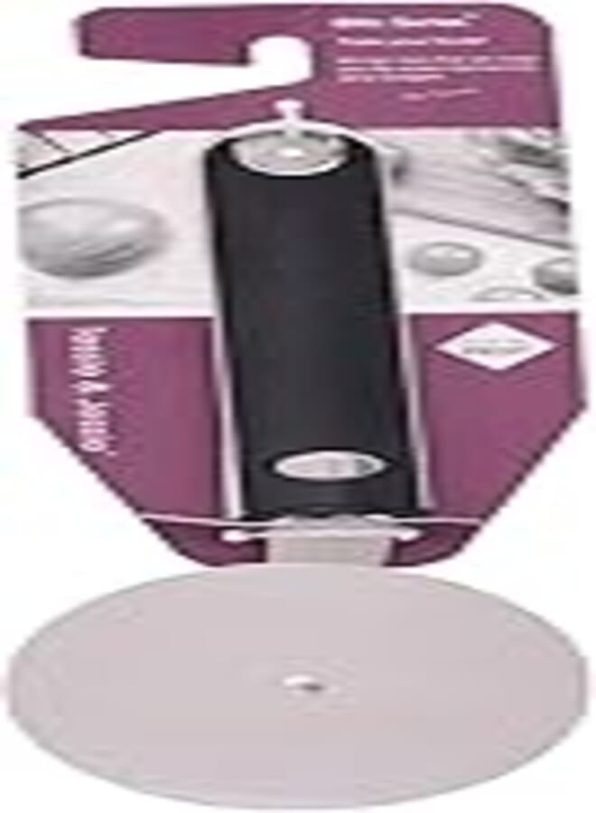Danny Home Danny Home SK-1110 Pizza Cutter Wheel, Stainless Steel Pizza Sharp Pizza Slicer with Ergonomic Non Slip Wooden Handle, Easy to Clean, Dishwasher Safe, Ideal for Pizza, Pies, Waffles - Muti Color 