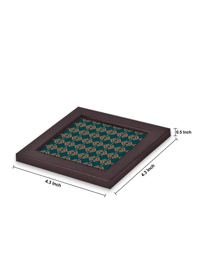 Paper Plane Design Tea Coffee Coaster Set Wooden Decorative Coasters Set. Home and Office Wooden Coasters Design 284 - Image 4