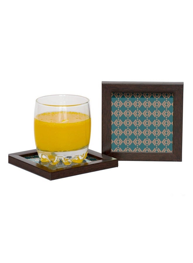 Paper Plane Design Tea Coffee Coaster Set Wooden Decorative Coasters Set. Home and Office Wooden Coasters Design 284 - Image 3