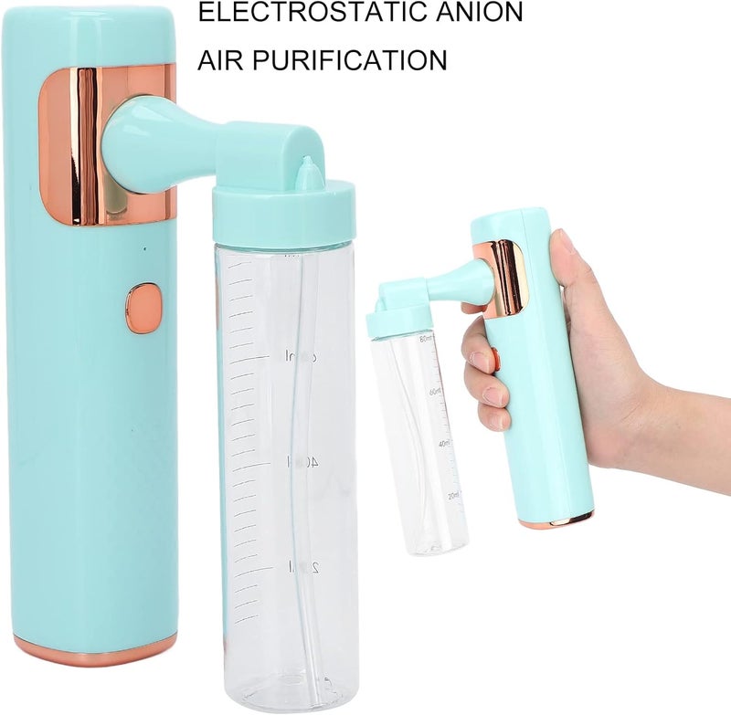 Economical upgraded quality Ionic Sprayer for Face & Hair – Rechargeable Handheld Humidifier with Fine Mist, Portable Sauna Atomizer for Home & Travel (Green) Backup reserve local stock High quality Assorted trendy color picks Flat working surface Regional distribution available Safe material Post-order arranged dispatch Single & bulk storage compatible Low wear optimized build Nationwide warehouse layout Closed & open space compatible Carefully engineered build Daily hot sale Genuine product Multi-use upgraded craftsmanship Multi-category warehouse equip Space saving Polished safe edge Fault optimized construction All climate suitability Global mainstream design picks All consumer tier purchase options Treated anti-rust metal Ready post purchase fulfill - Image 2