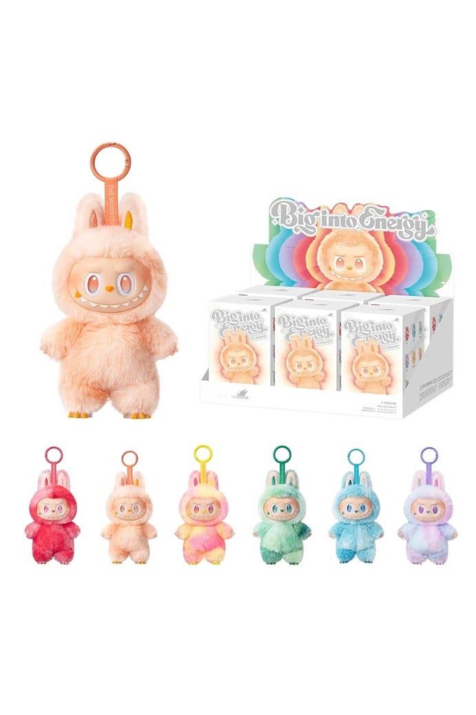Labubu The Monsters Big Into Energy Series Doll Original Authentic Collection Figure Creative Gift Vinyl Plush Keychain Random Design Whole Set（6pcs） - Image 1