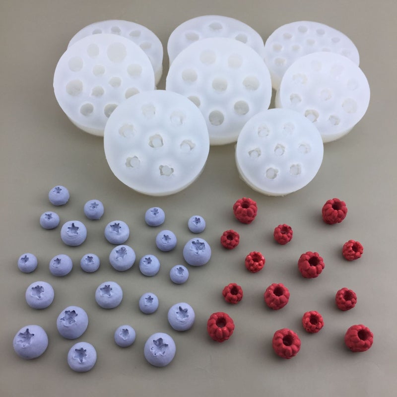 fondant candy drip plaster DIY fruit series silicone mold - Image 2
