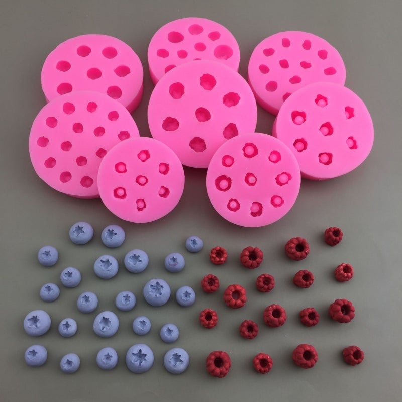 fondant candy drip plaster DIY fruit series silicone mold - Image 3
