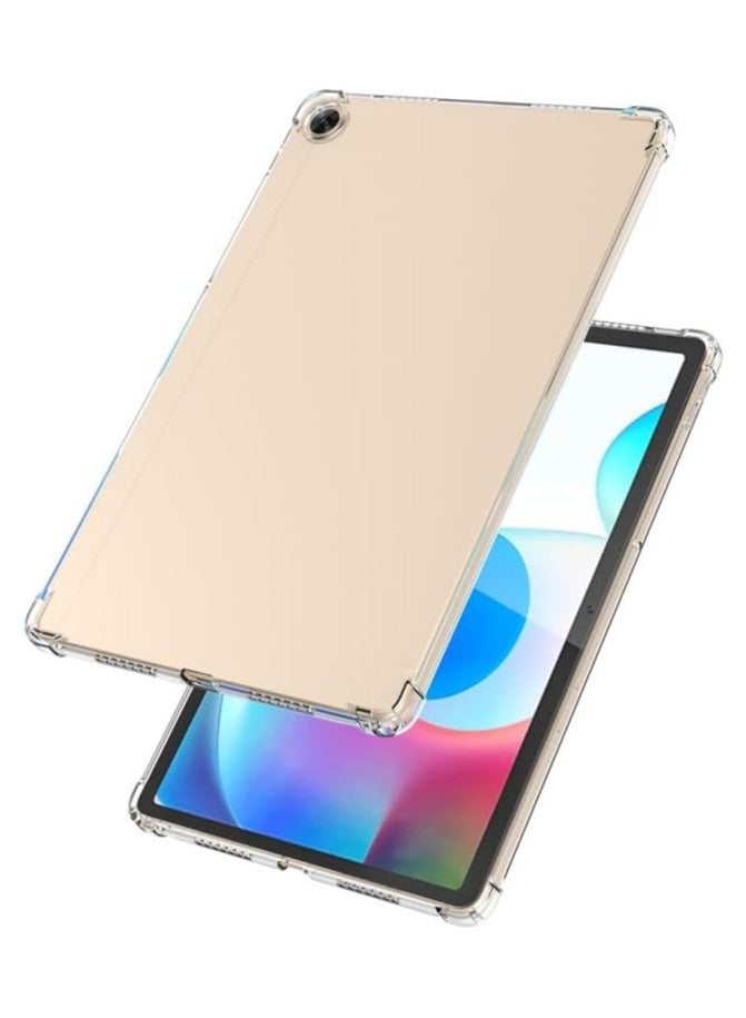 Realme Pad 10.4 inch Clear Soft Flexible Transparent Back Tablet Cover - Transparent  - Image 3