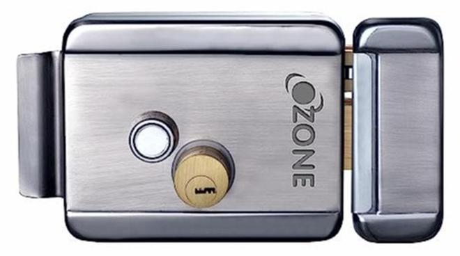 Ozone Electric Rim Lock Smart Lock with 1-way access Door Thickness: 35-100 mmOzone Electric Rim Lock Smart Lock with 1-way access Door Thickness: 35-100 mm - Image 1
