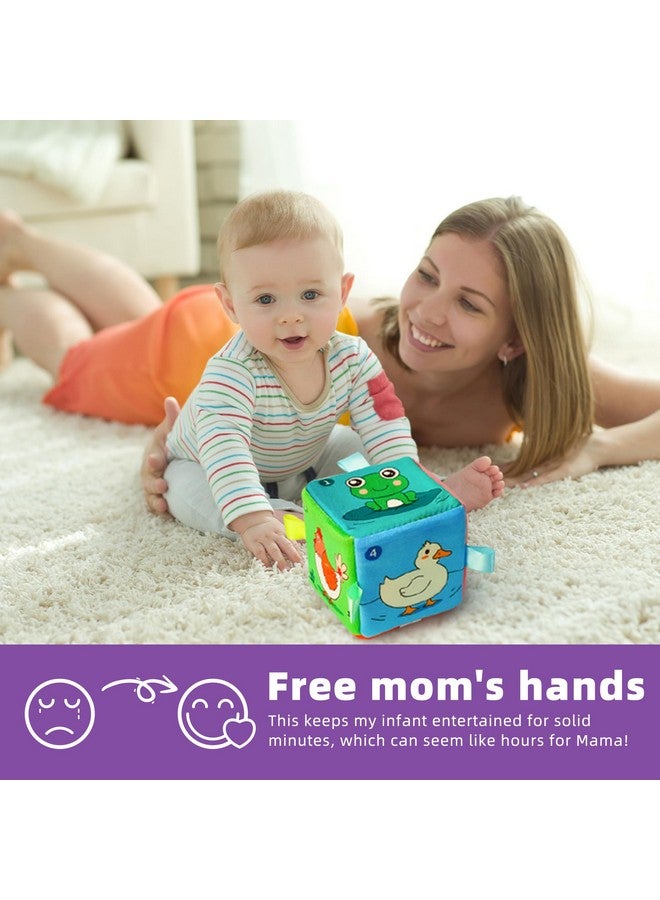 LiKee LiKee Baby Montessori Musical Toys for 0-6 6-12 Months, Light Up Activity Cube Sensory Toys for Babies 0 3 6 9 12 18 Months, Infant Learning Animals Sounds Toy Gifts for 1 2 Years Old Boys Girls - Image 5