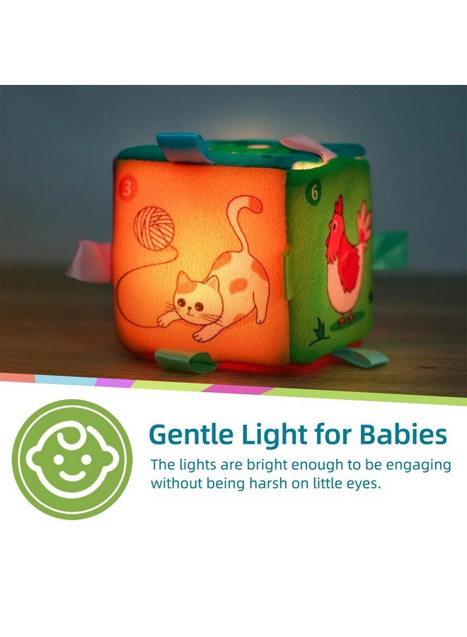 LiKee LiKee Baby Montessori Musical Toys for 0-6 6-12 Months, Light Up Activity Cube Sensory Toys for Babies 0 3 6 9 12 18 Months, Infant Learning Animals Sounds Toy Gifts for 1 2 Years Old Boys Girls - Image 3