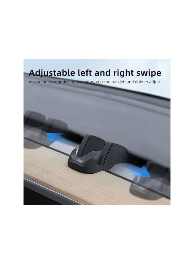 S-TOP Dashboard Phone Mount for Tesla Model 3 Y Car Cell Phone Holder Silicone Non-Slip Phone Stand Compatible with All Smartphones (for 24-25 Model 3 Highland & 25 Model Y Juniper) - Image 2