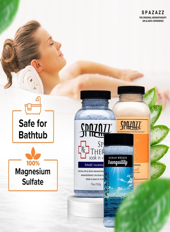 Spazazz Hot Tub Aromatherapy Crystals Bundle - 3 Pack Magnesium Bath Salt - Image 3