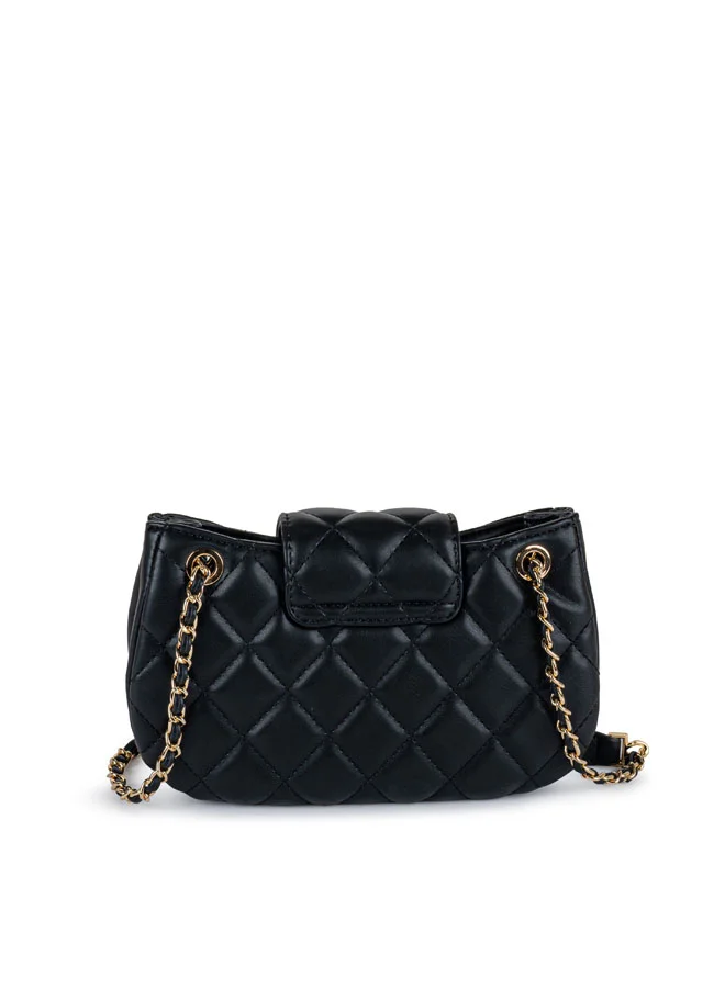 Vincci Women Quilted Shoulder Bag With Chain detail
