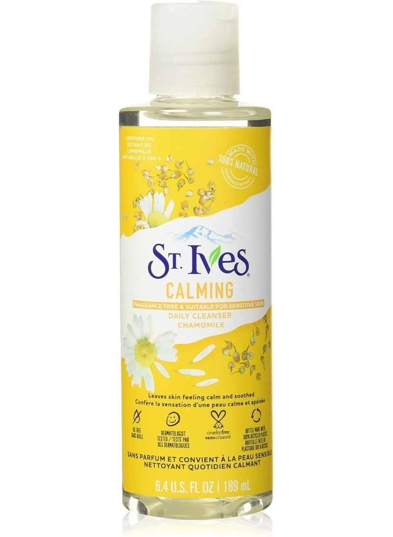 St. lves Calming Chamomile Daily Cleanser 189ml - Image 1