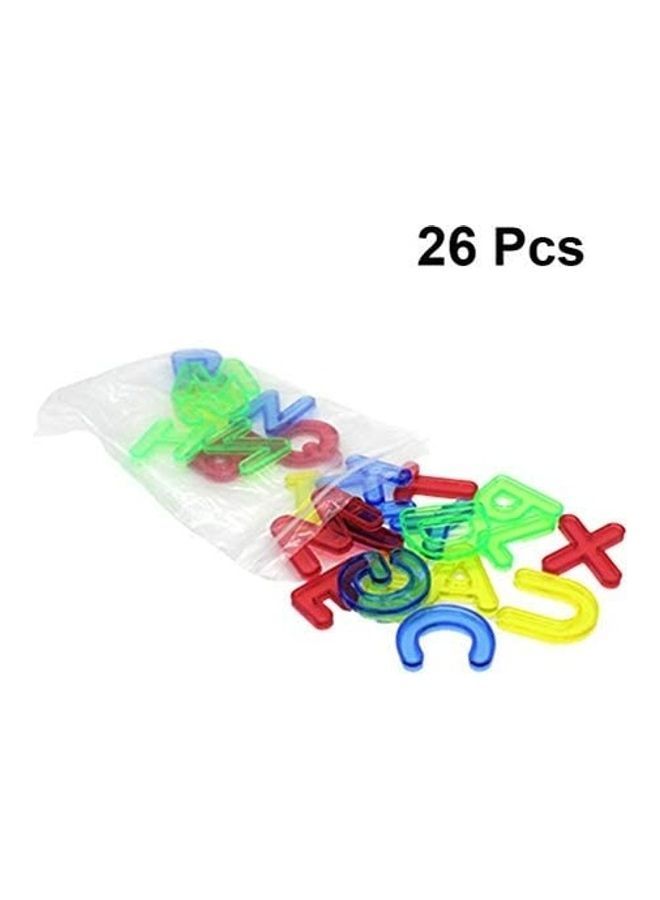 NIBEMINENT 26-Piece A To Z Alphabet Upper Case Letters Educational Learning Tool For Kids - Image 1
