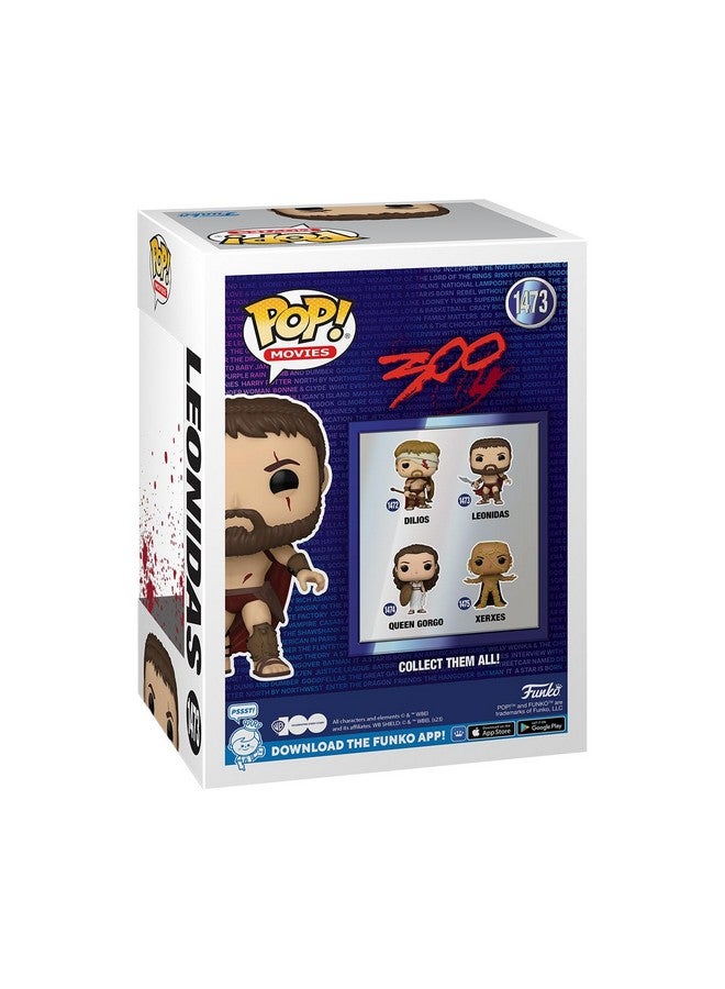 Funko POP! Movies: 300- Leonidas - Bloody - 300 The Movie - Collectable Vinyl Figure - Gift Idea - Official Merchandise - for Kids & Adults - Movies Fans - Image 3