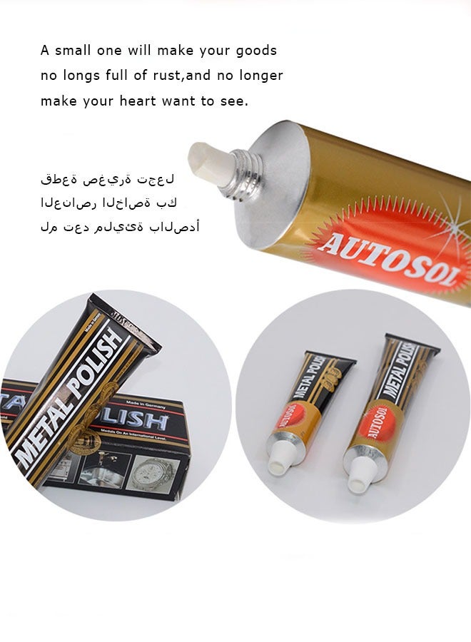 Autosol 75 mL Autosol Metal Polish for Chrome Copper Brass and More - Image 5