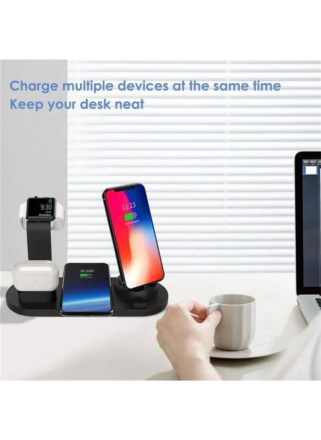 15W Wireless Charger Single, Cordless Super Fast Charging Pad for Galaxy Phones and Devices, Compact Design, LED Indicator, USB C Cable Included, 2022, US Version,