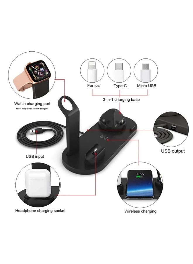 spa luxetique 15W Wireless Charger Single, Cordless Super Fast Charging Pad for Galaxy Phones and Devices, Compact Design, LED Indicator, USB C Cable Included, 2022, US Version,  - Image 3