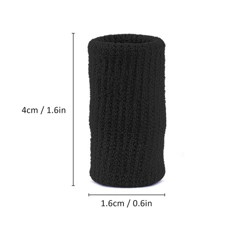10pcs Finger Sleeves Brace Finger Support Breathable Elastic Finger Protector for Relieving Pain Sports Basketball Badminton - Image 5